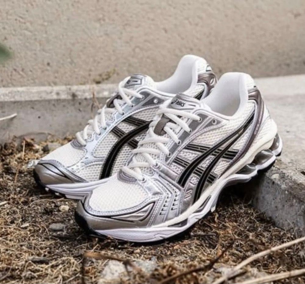 Buy ASI_CSS Kayano 14 White Black Shoes - Image 5