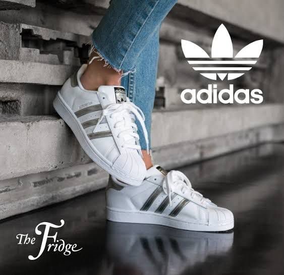 Buy Adid_ass Superstar White Silver Shoes - Image 8