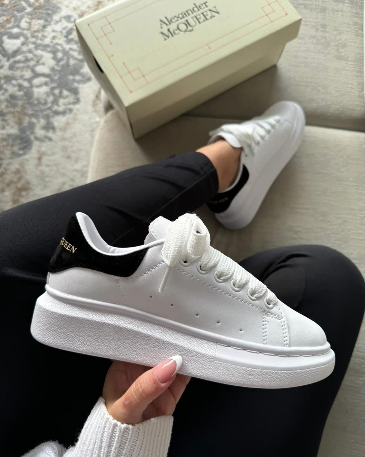 Buy Alexand_err McQueen White Sneakers - Image 9