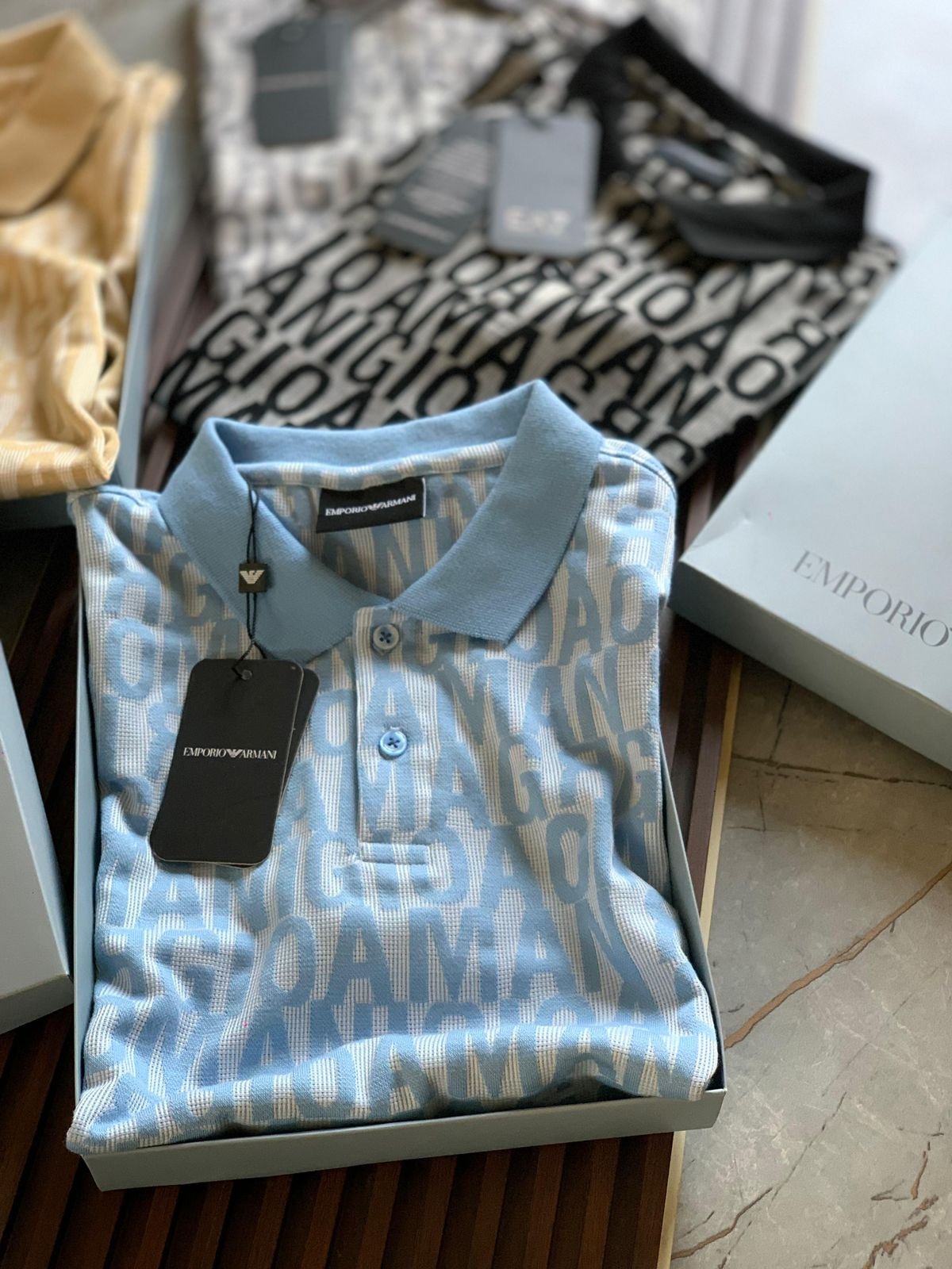 Buy Arma_nii Premium Polo T-Shirts - Image 2