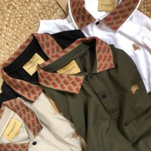 Buy Burber_ryy Cotton Lycra Polo Tee
