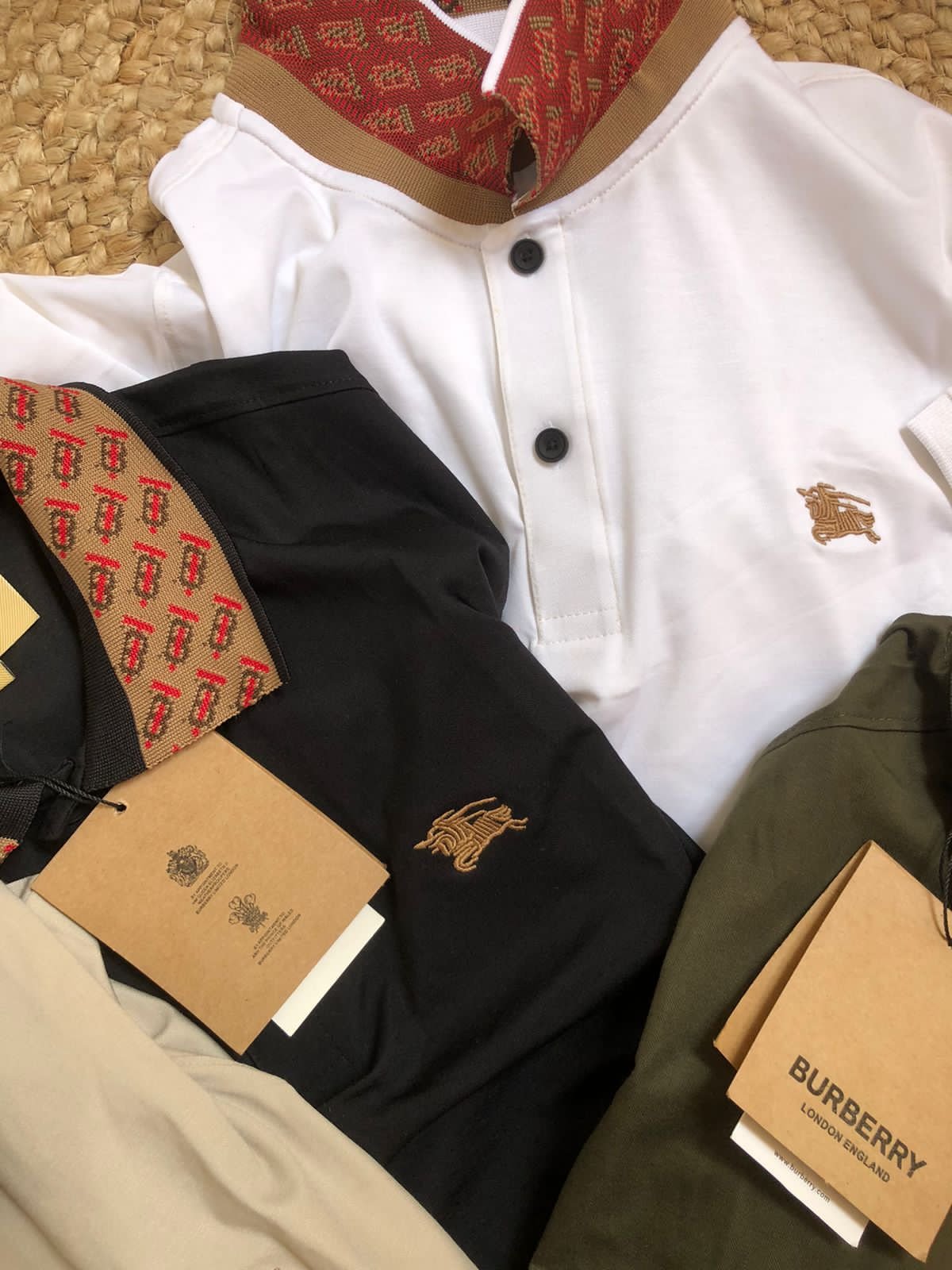 Buy Burber_ryy Cotton Lycra Polo Tee - Image 3