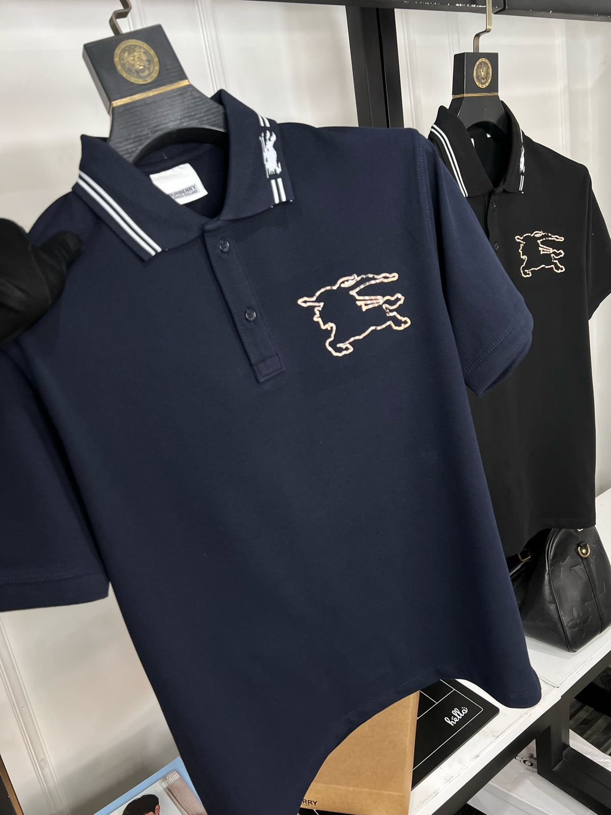 Buy Burber_ryy Premium Cotton Polo Tee - Image 9