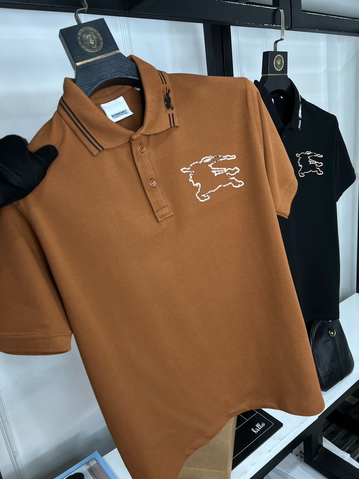 Buy Burber_ryy Premium Cotton Polo Tee - Image 5