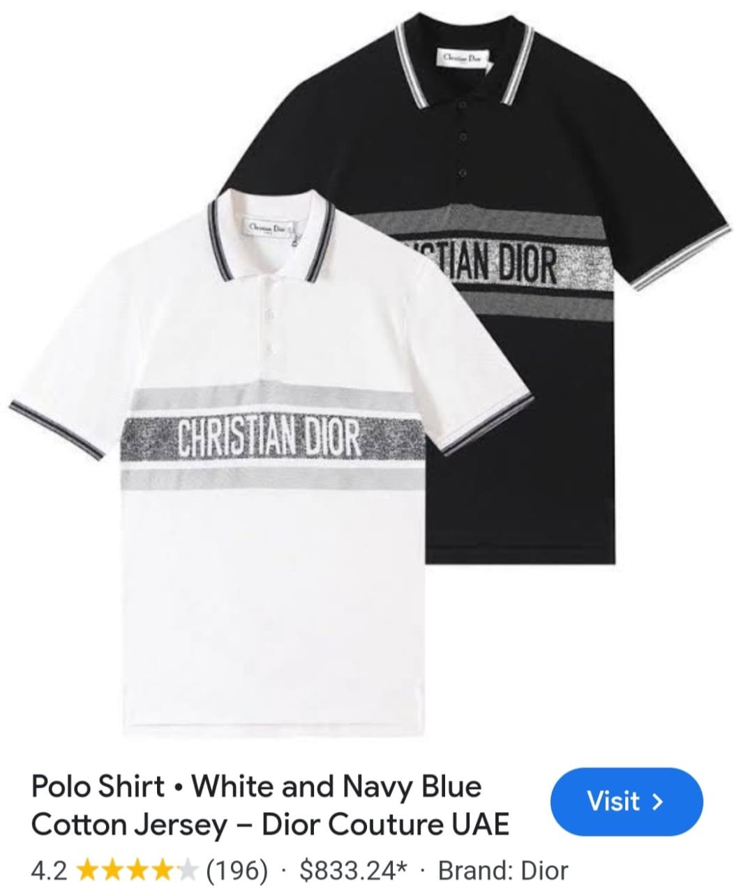Buy Di_orr Premium Cotton Lycra Polo Tee - Image 9