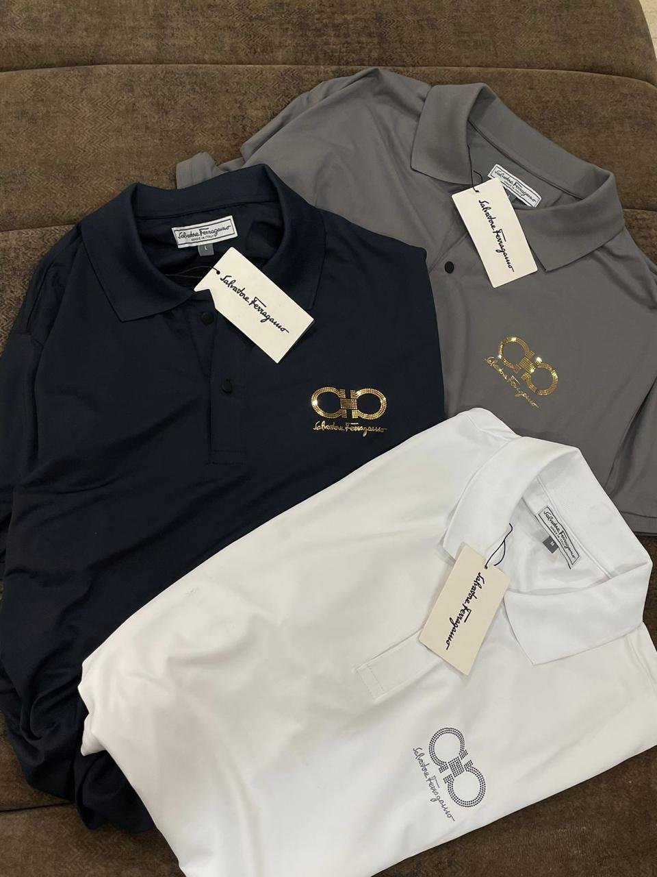 Buy Ferraga_moo Cotton Lycra Polo Shirts - Image 6