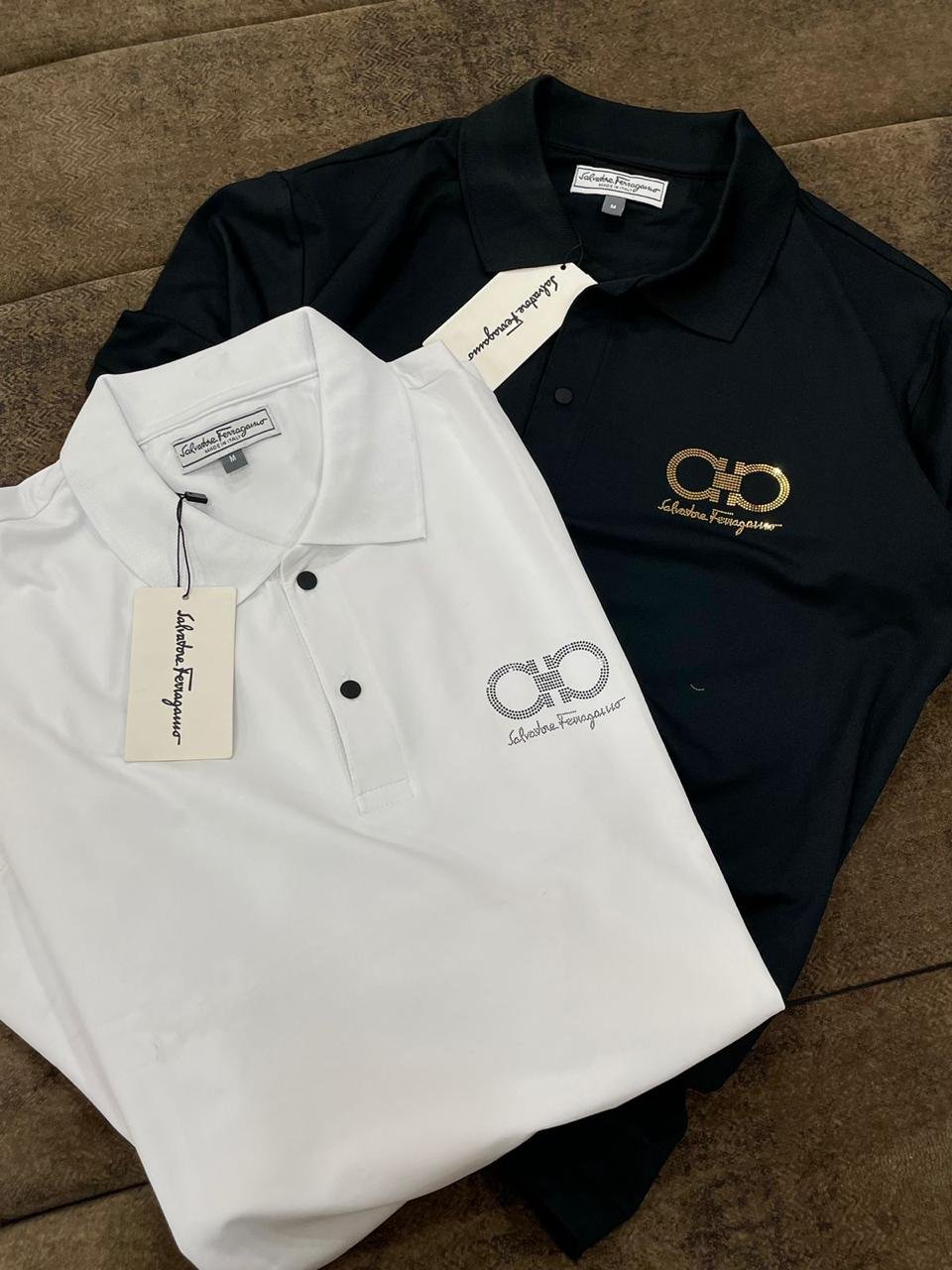 Buy Ferraga_moo Cotton Lycra Polo Shirts - Image 3