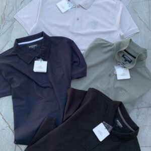 Buy Herm_èss Cotton Lycra Polo Shirts