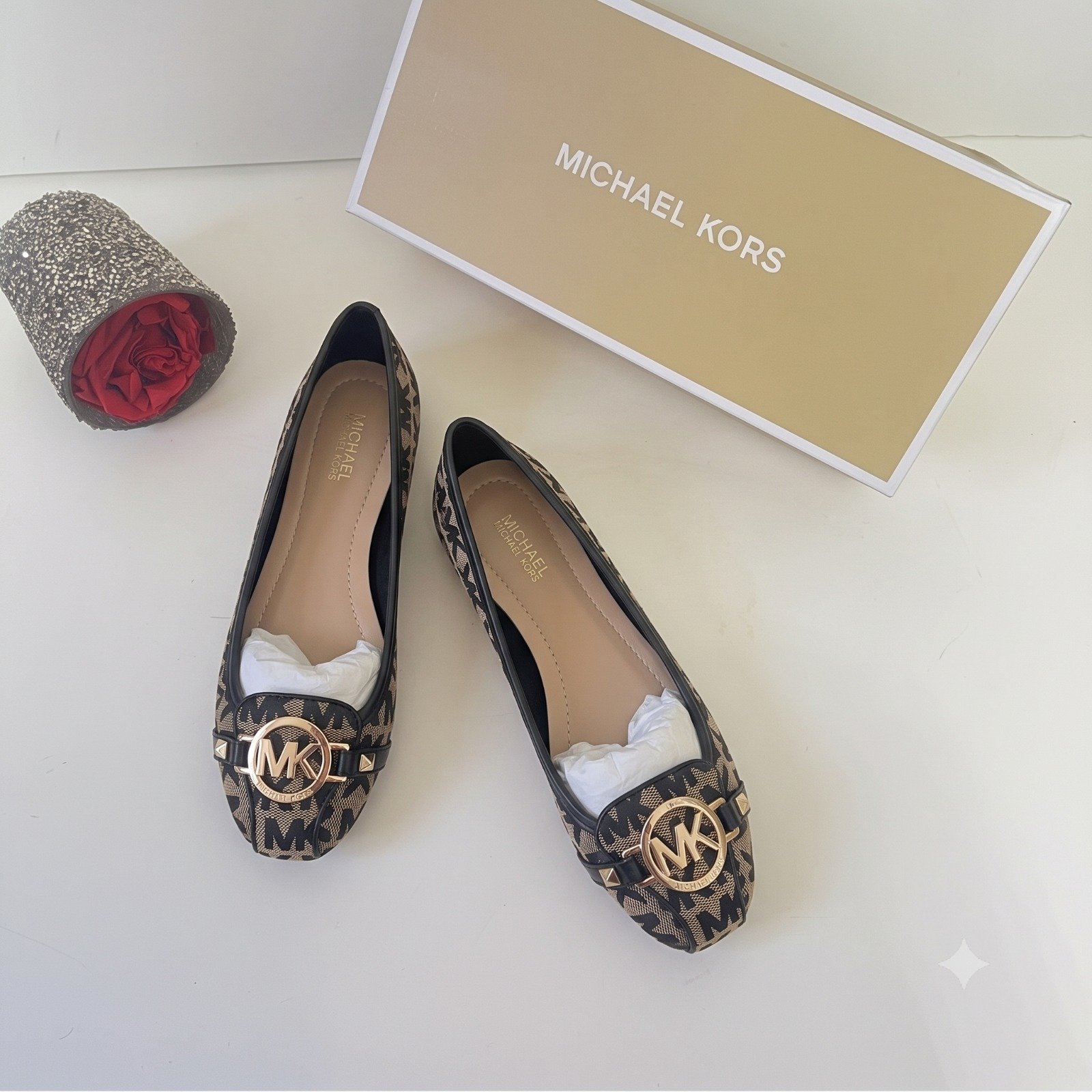 Buy Michae_l Ko_rss Ballerina Black Brown