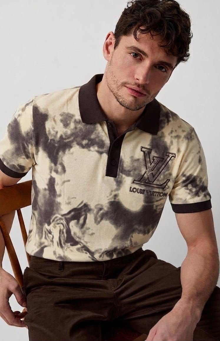 Buy Premium Washed Polo Collar T-Shirt - Image 5