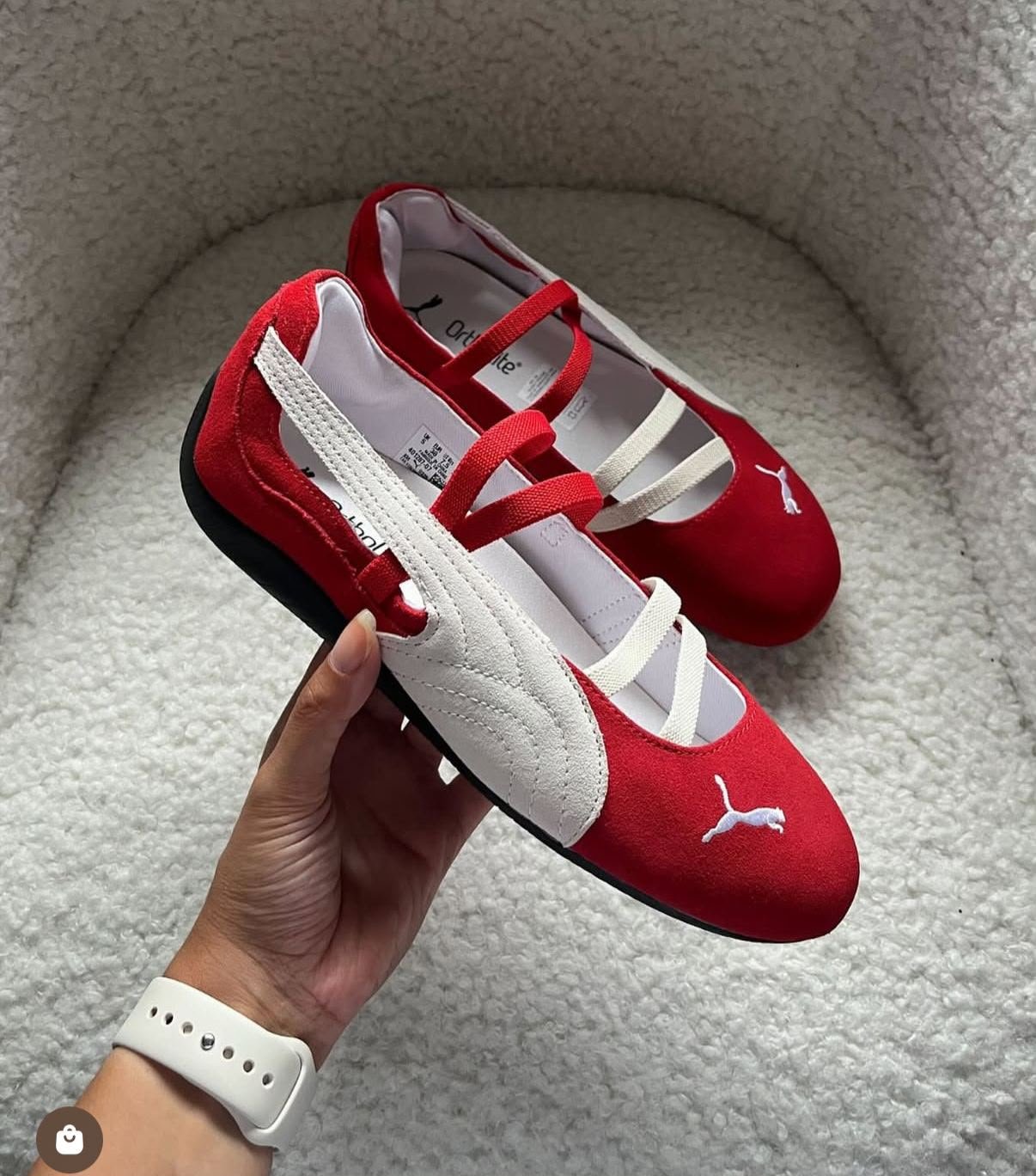 Buy Pu_maa Speed Cat Ballet Red Shoes - Image 7