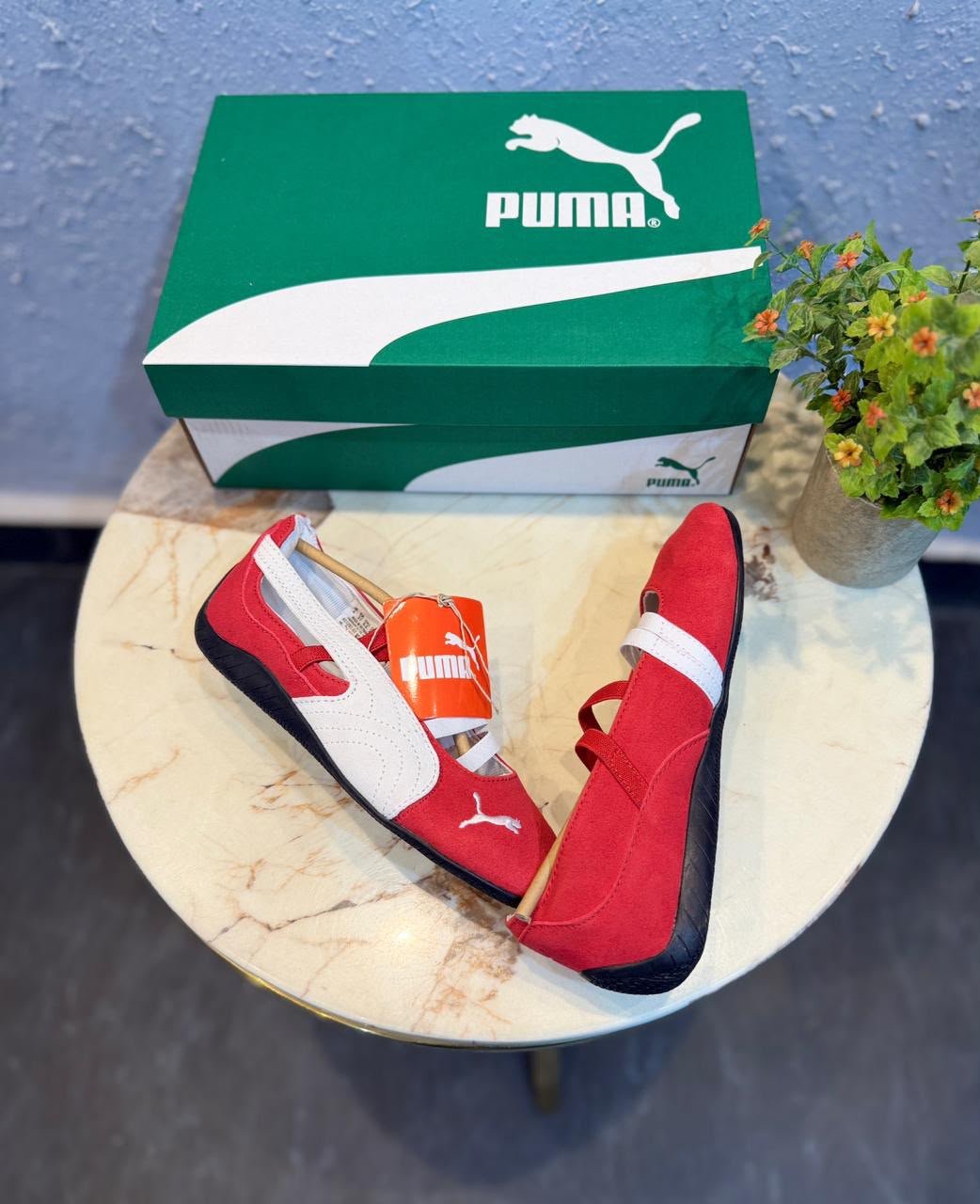 Buy Pu_maa Speed Cat Ballet Red Shoes - Image 4
