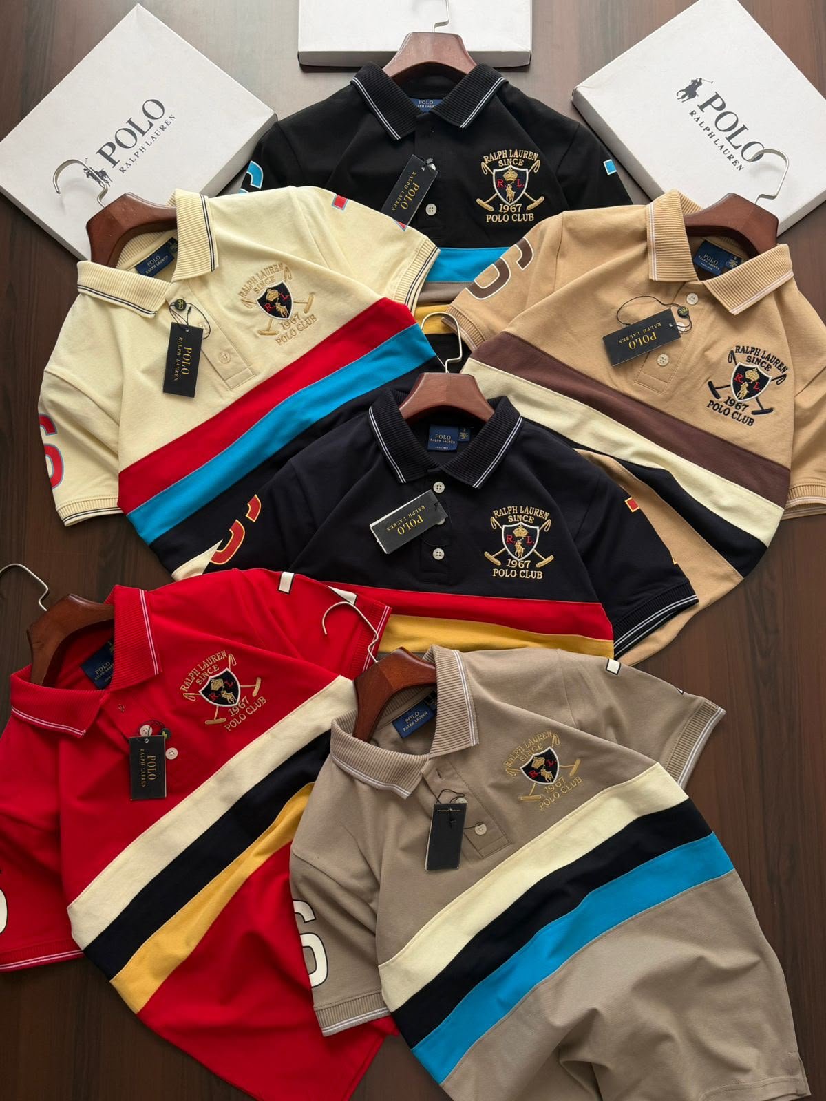 Buy Ral_phh Laur_enn Premium Collar Tees