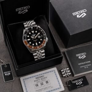 Buy Sei_koo GMT Transparent Back Watch