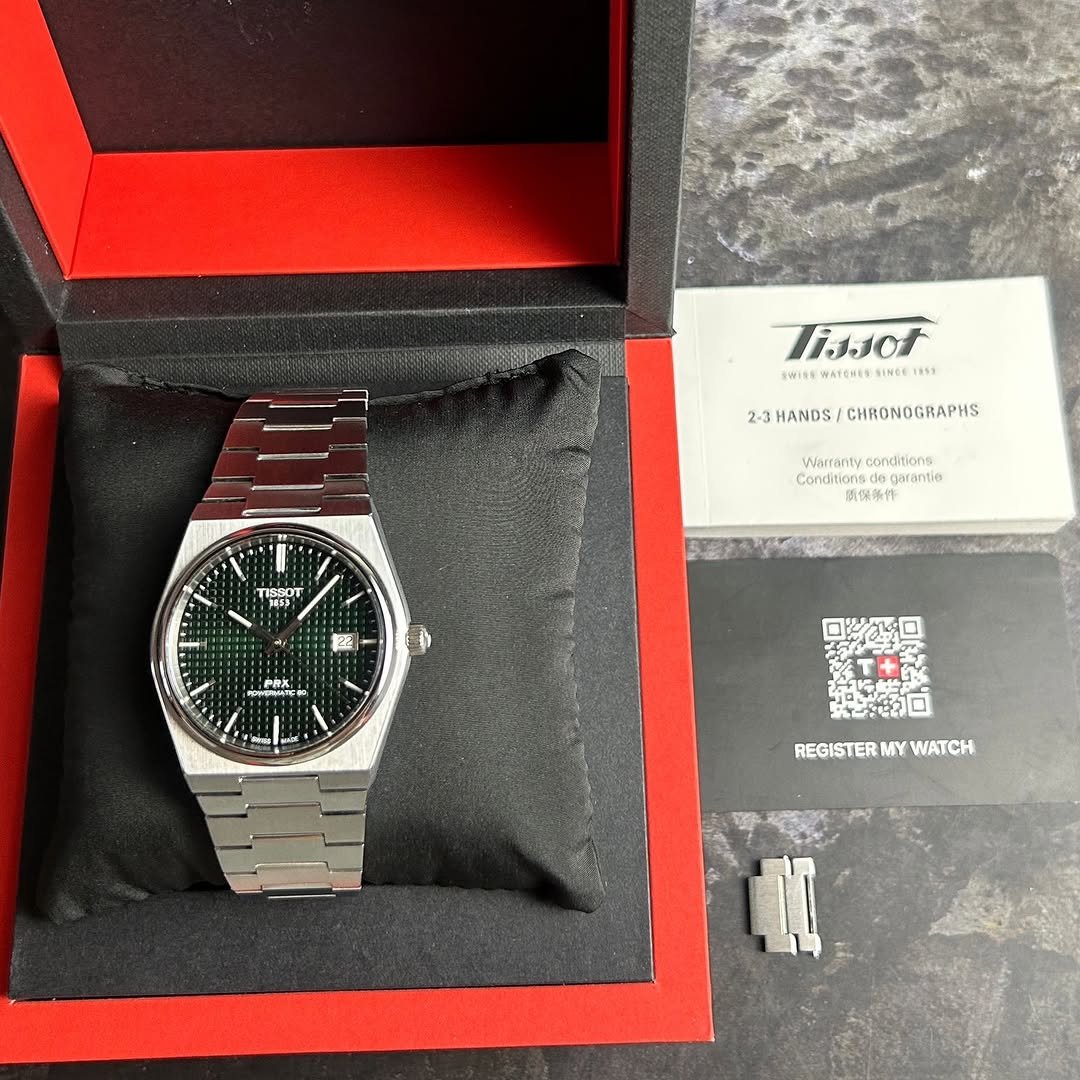 Buy Tiss_ott PRX Green Dial Luxury Watch - Image 3