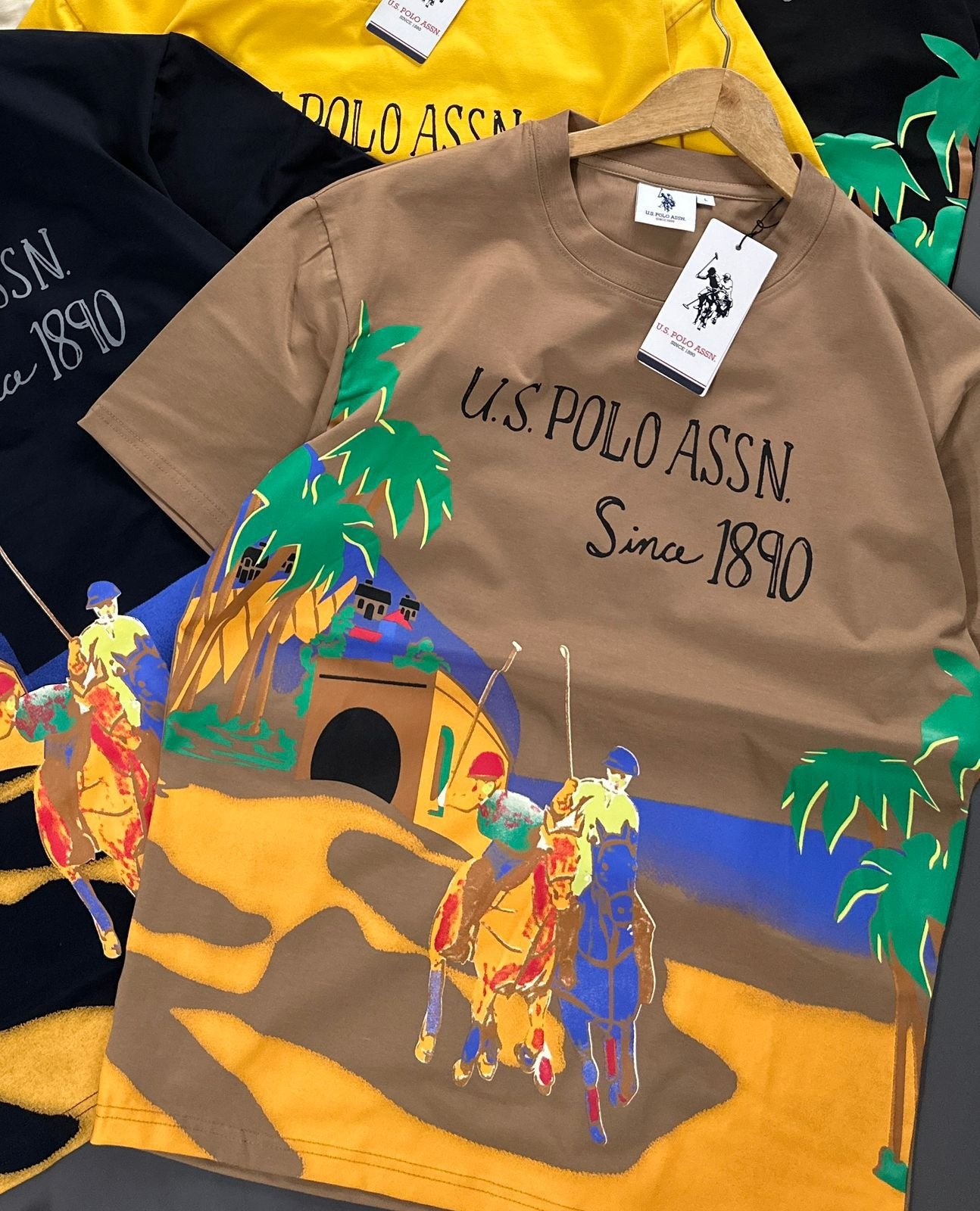 Buy U_S Po_loo Premium Cotton T-Shirt - Image 7