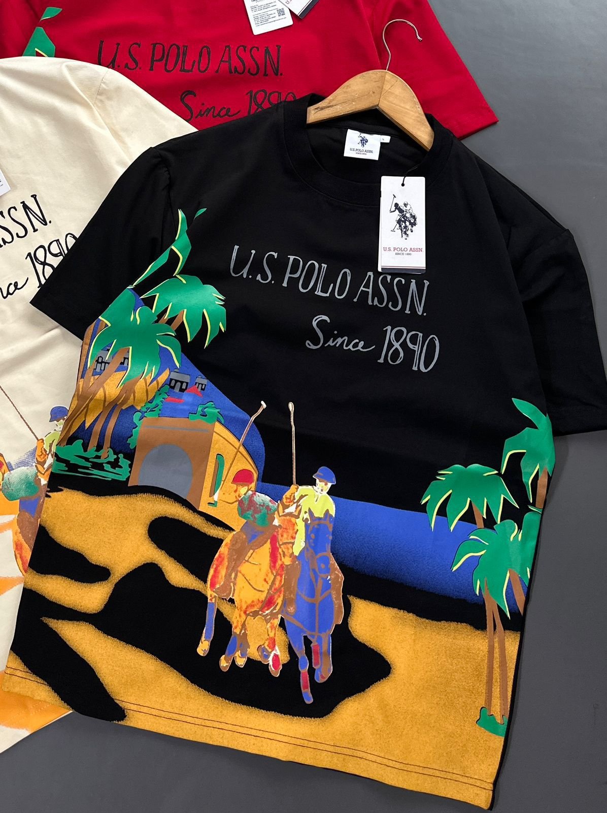 Buy U_S Po_loo Premium Cotton T-Shirt - Image 5