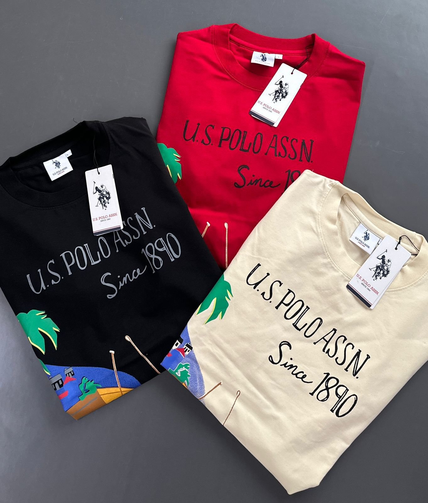 Buy U_S Po_loo Premium Cotton T-Shirt - Image 8