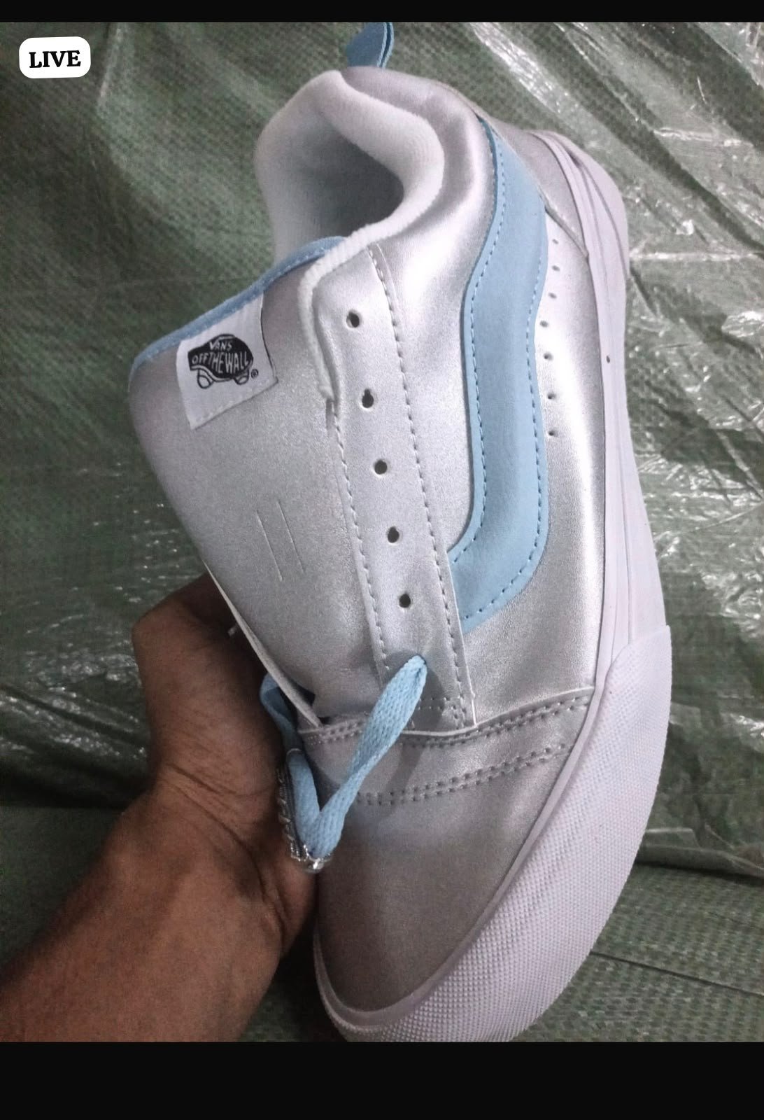 Buy Va_nss Old Skool Knu Metallic Cloud - Image 2