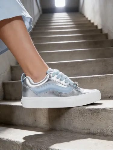 Buy Va_nss Old Skool Knu Metallic Cloud - Image 4
