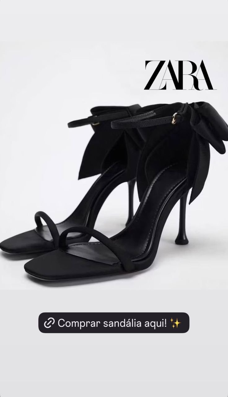Buy Za_raa Satin Bow High Heel Sandals - Image 3