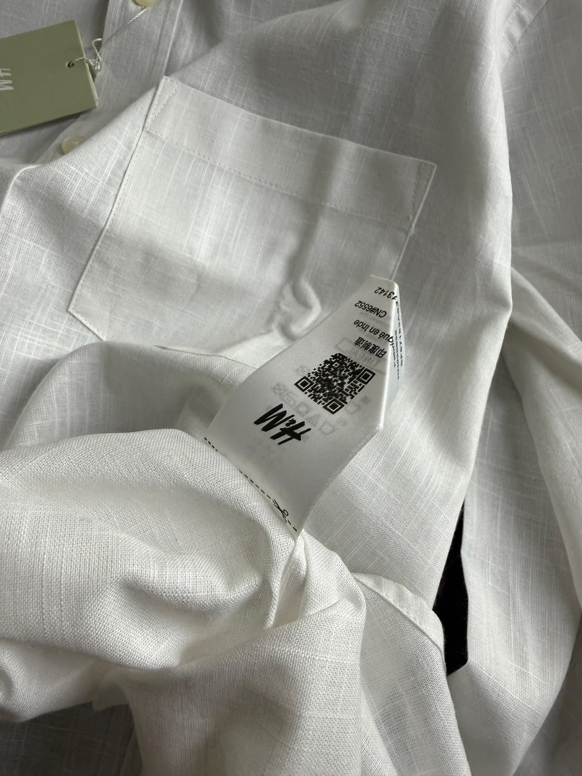Premium Linen Cotton Plain Shirt Men - Image 8