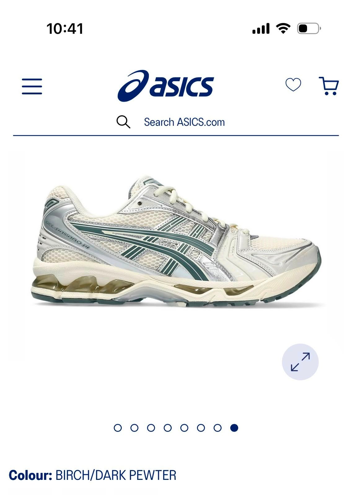 Buy ASI_CSS Kayano 14 Dark Pewter Shoe - Image 4