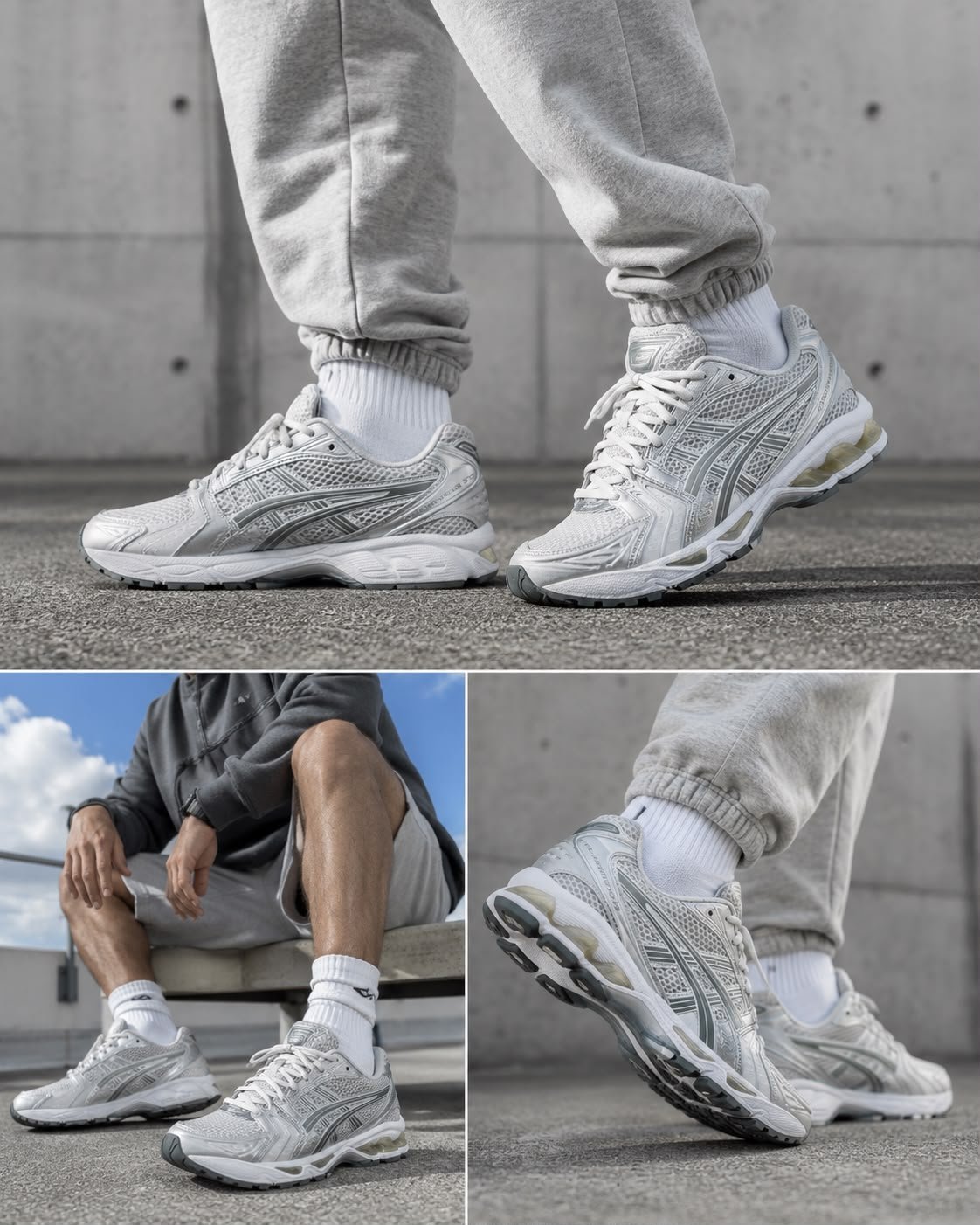 Buy ASI_CSS Kayano 14 Gel Cloud Grey - Image 5