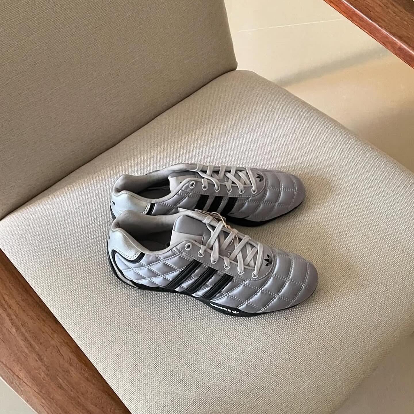 Buy Adid_ass Adiracer Low Silver Shoes - Image 2