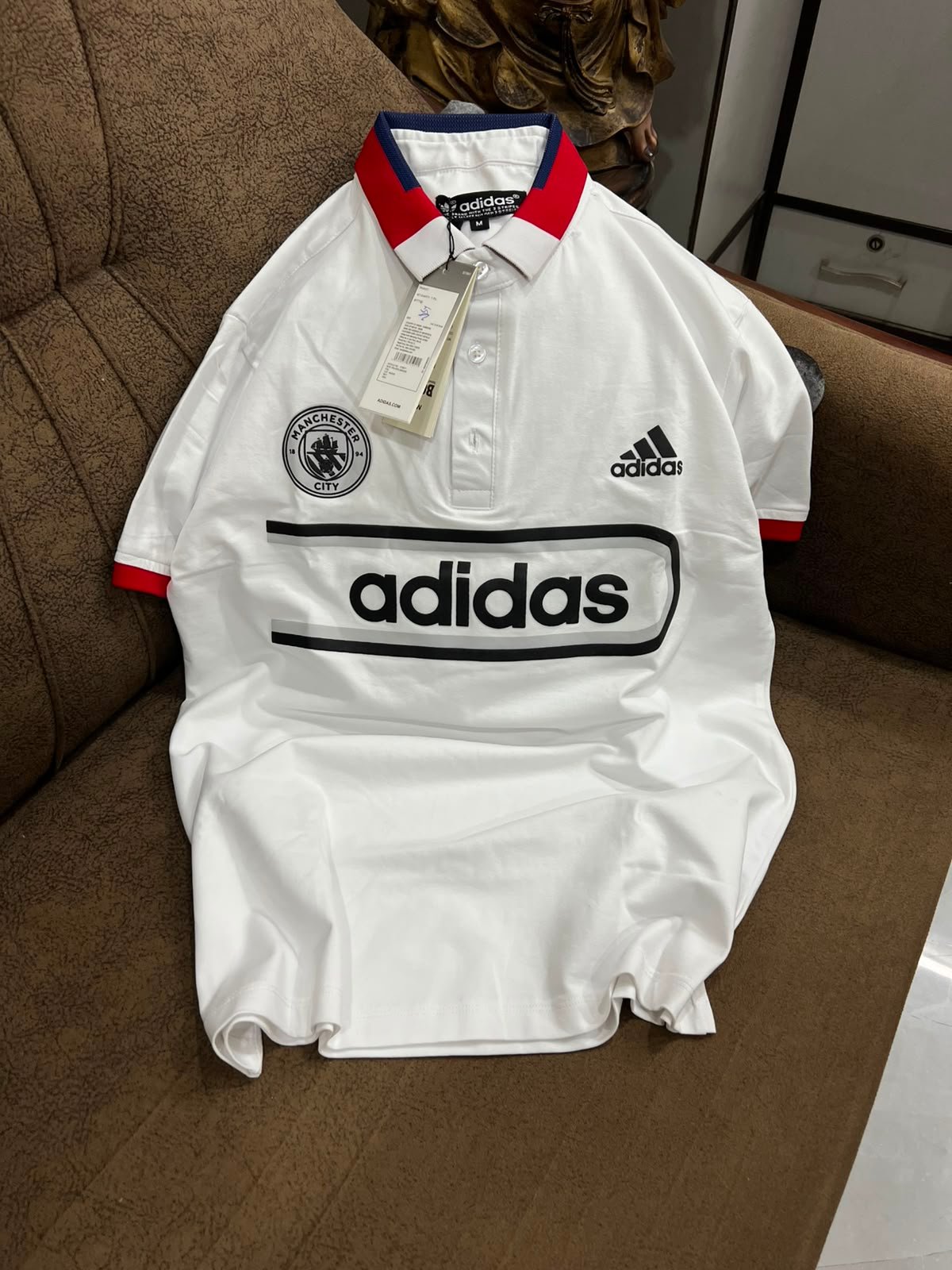 Buy Adid_ass Polo Neck Cotton Lycra Tee