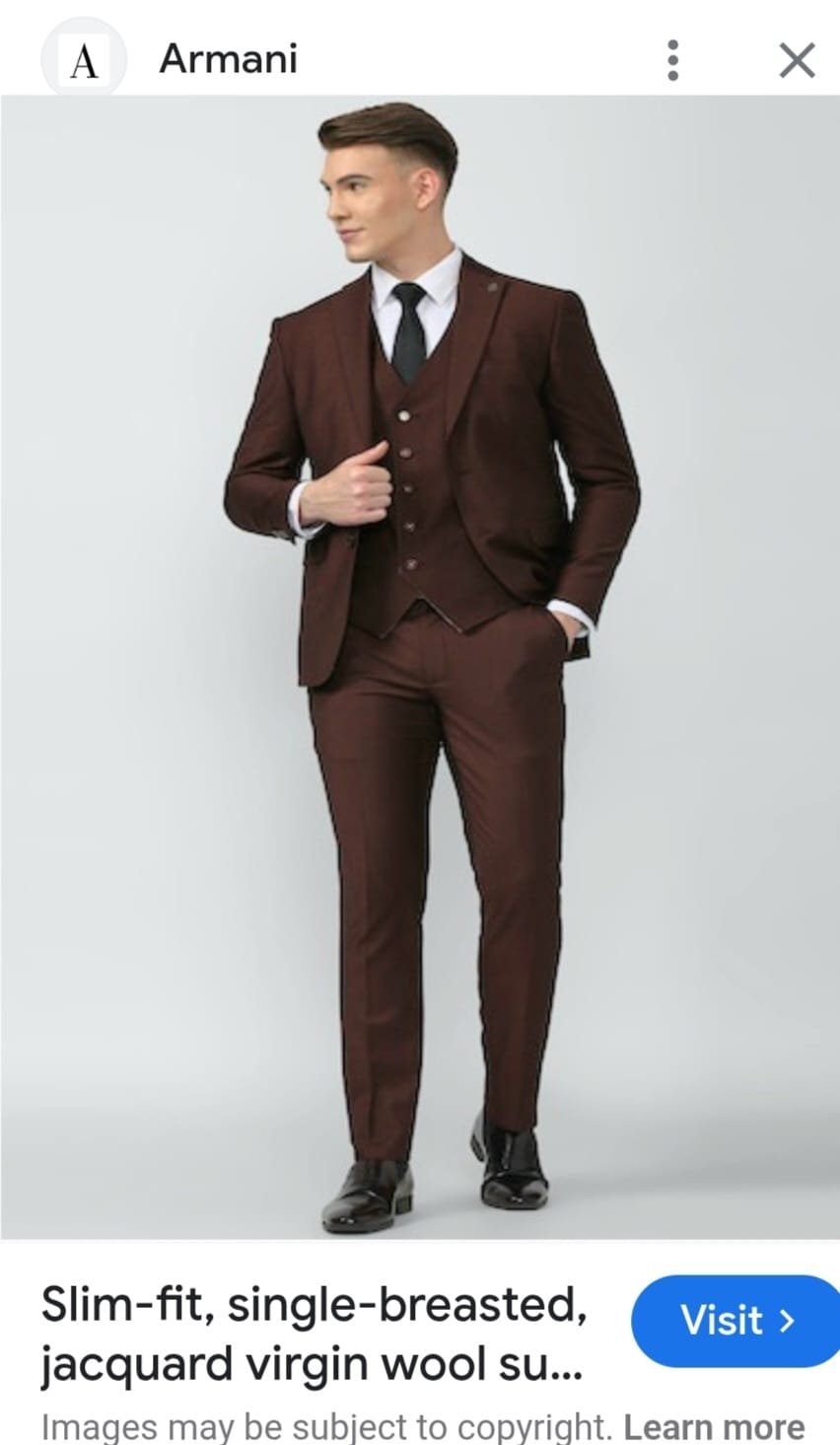 Buy Arma_nii Exchange 3PC Suit For Men - Image 2