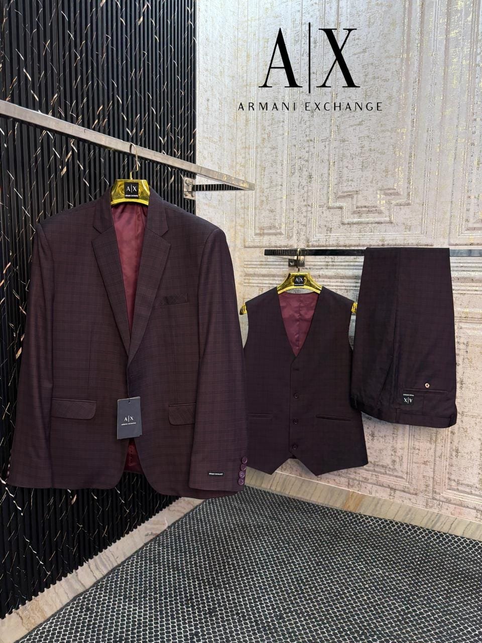 Buy Arma_nii Exchange 3PC Suit For Men