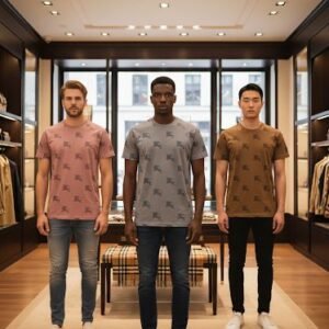 Buy Burber_ryy Cotton Lycra Crew Neck Tee