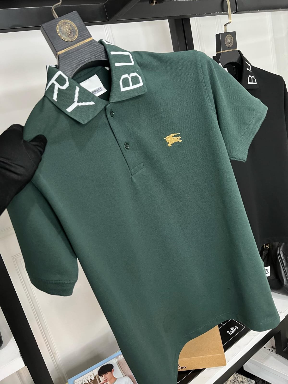 Buy Burber_ryy Heavy Cotn Polo Wears - Image 16