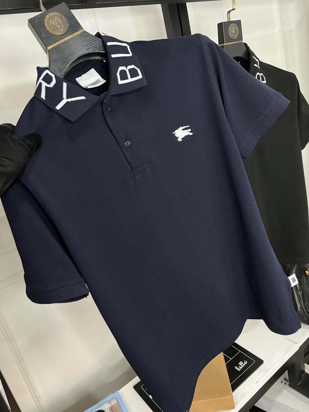 Buy Burber_ryy Heavy Cotn Polo Wears - Image 8