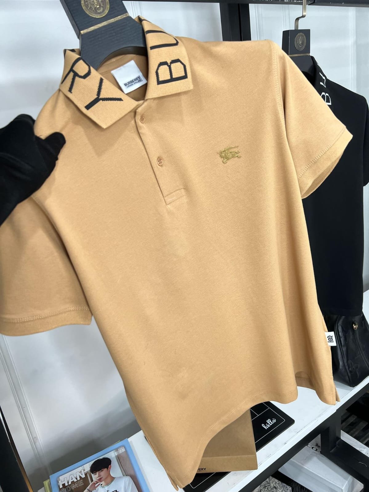 Buy Burber_ryy Heavy Cotn Polo Wears - Image 13
