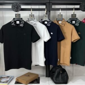 Buy Burber_ryy Heavy Cotn Polo Wears