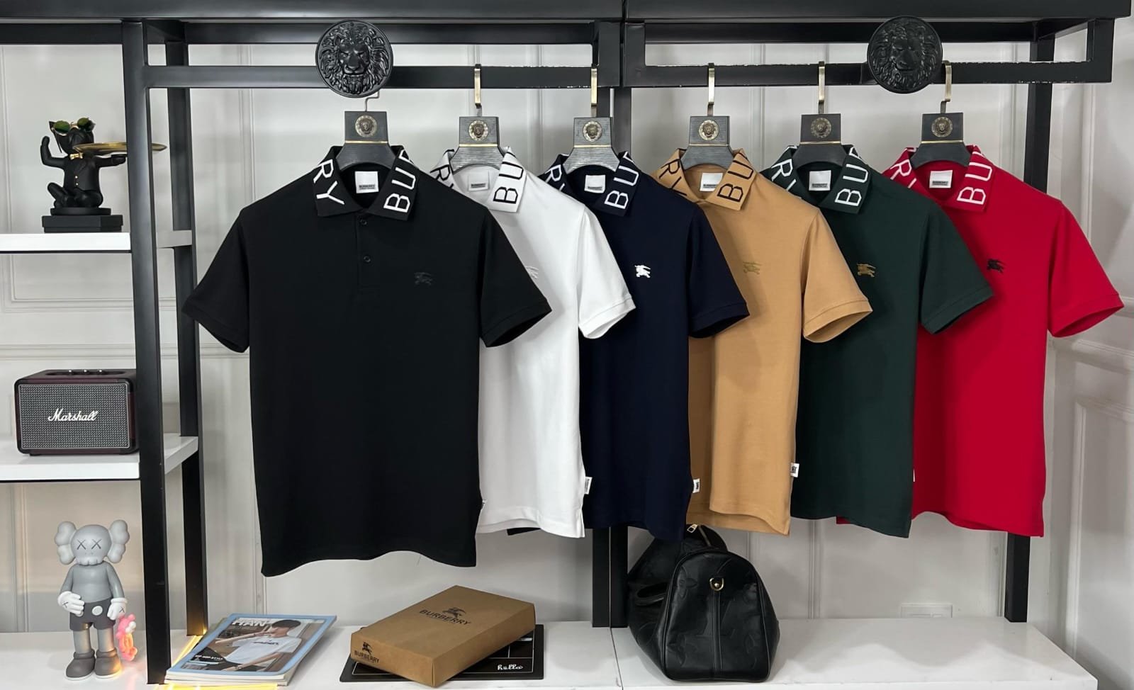 Buy Burber_ryy Heavy Cotn Polo Wears