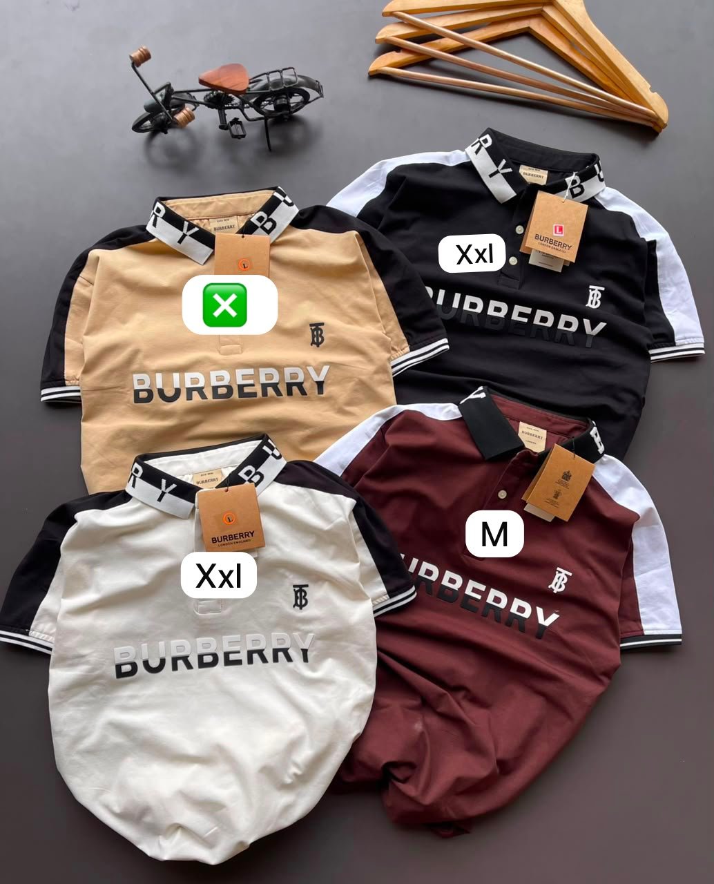 Buy Burber_ryy Premium Store Polo Tee Sale - Image 5