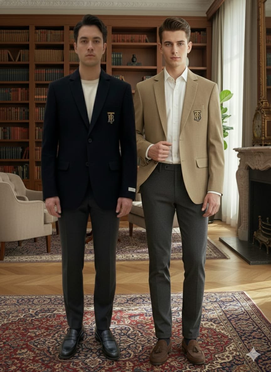 Buy Burber_ryy Tweed Blazers Premium Import - Image 8