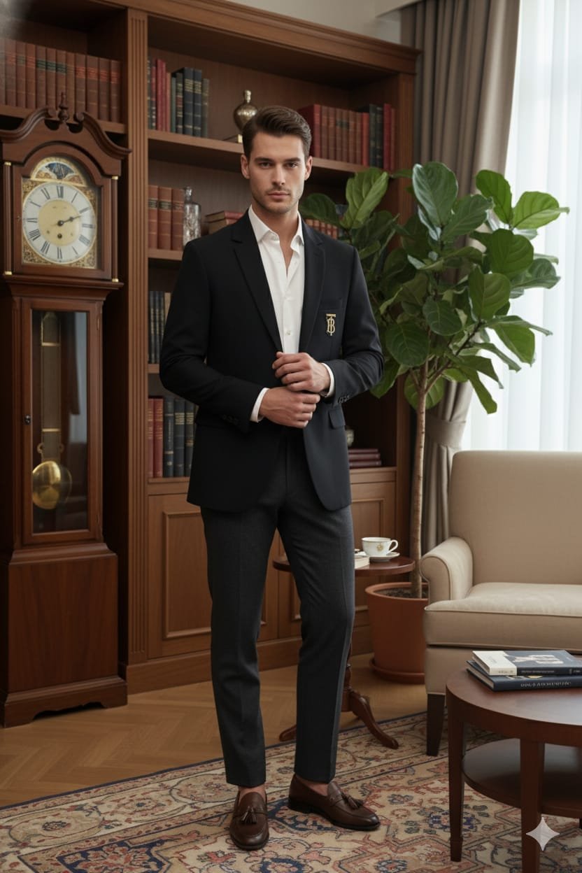 Buy Burber_ryy Tweed Blazers Premium Import - Image 4