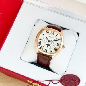 Buy Carti_err Slim Chron Leather Men Watch
