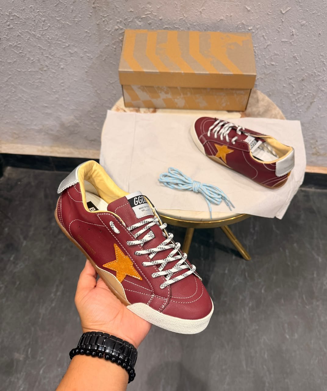 Buy Golden Goose Tru_e St_arr Red Shoes - Image 2