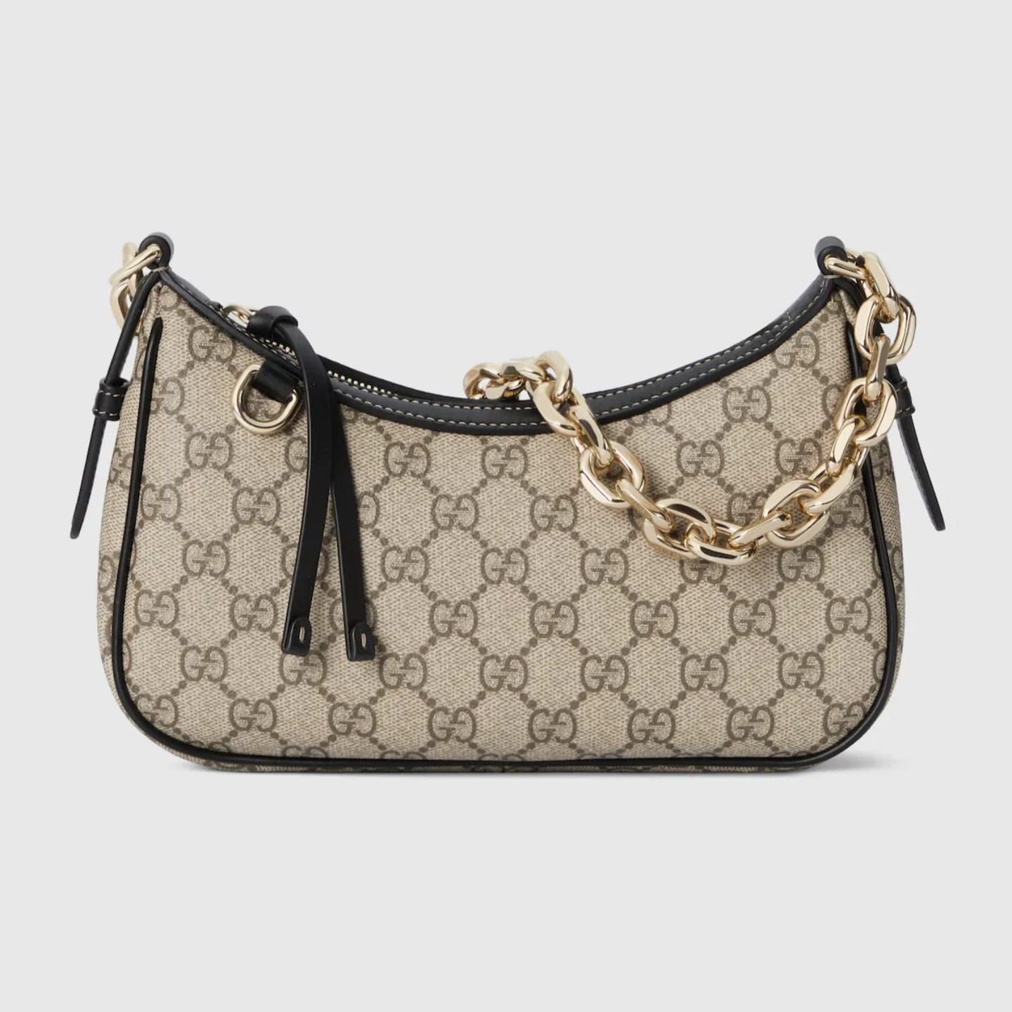 Buy Guc_cii GG Small Emblem Shoulder Bag - Image 3