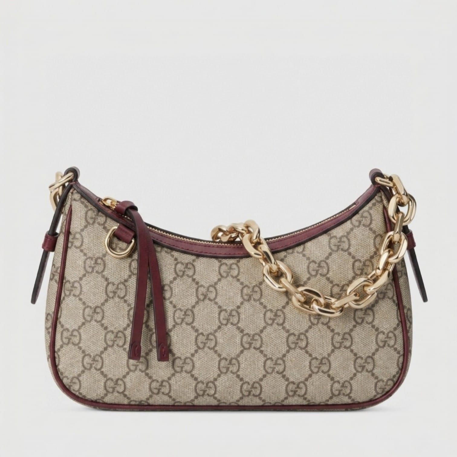 Buy Guc_cii GG Small Emblem Shoulder Bag - Image 5