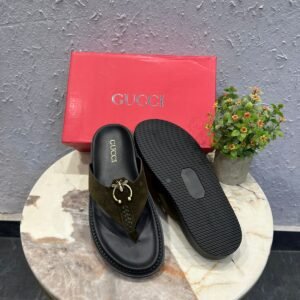 Buy Guc_cii Leather Comfort Slippers