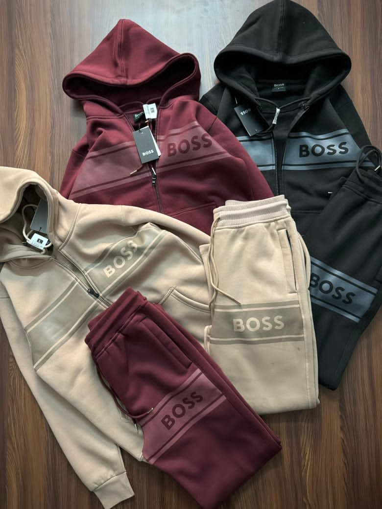 Buy HUG_O BO_SSS Zip Hoodie Tracksuit - Image 4