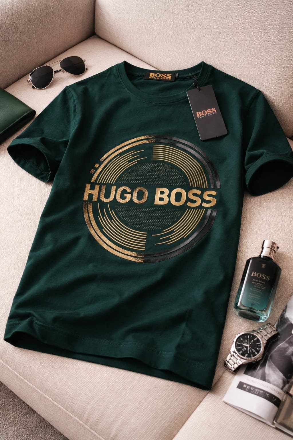 Buy HUG_O BO_SSS Lycra T-Shirts Online - Image 4