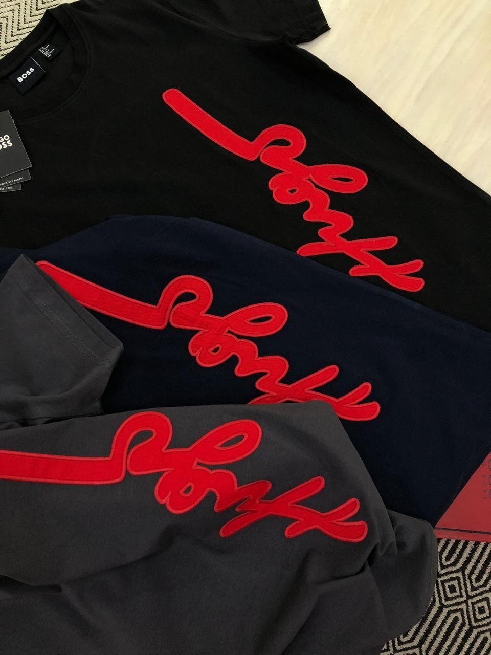 Buy Hug_o Bo_sss Round Neck Tees in Stock - Image 6