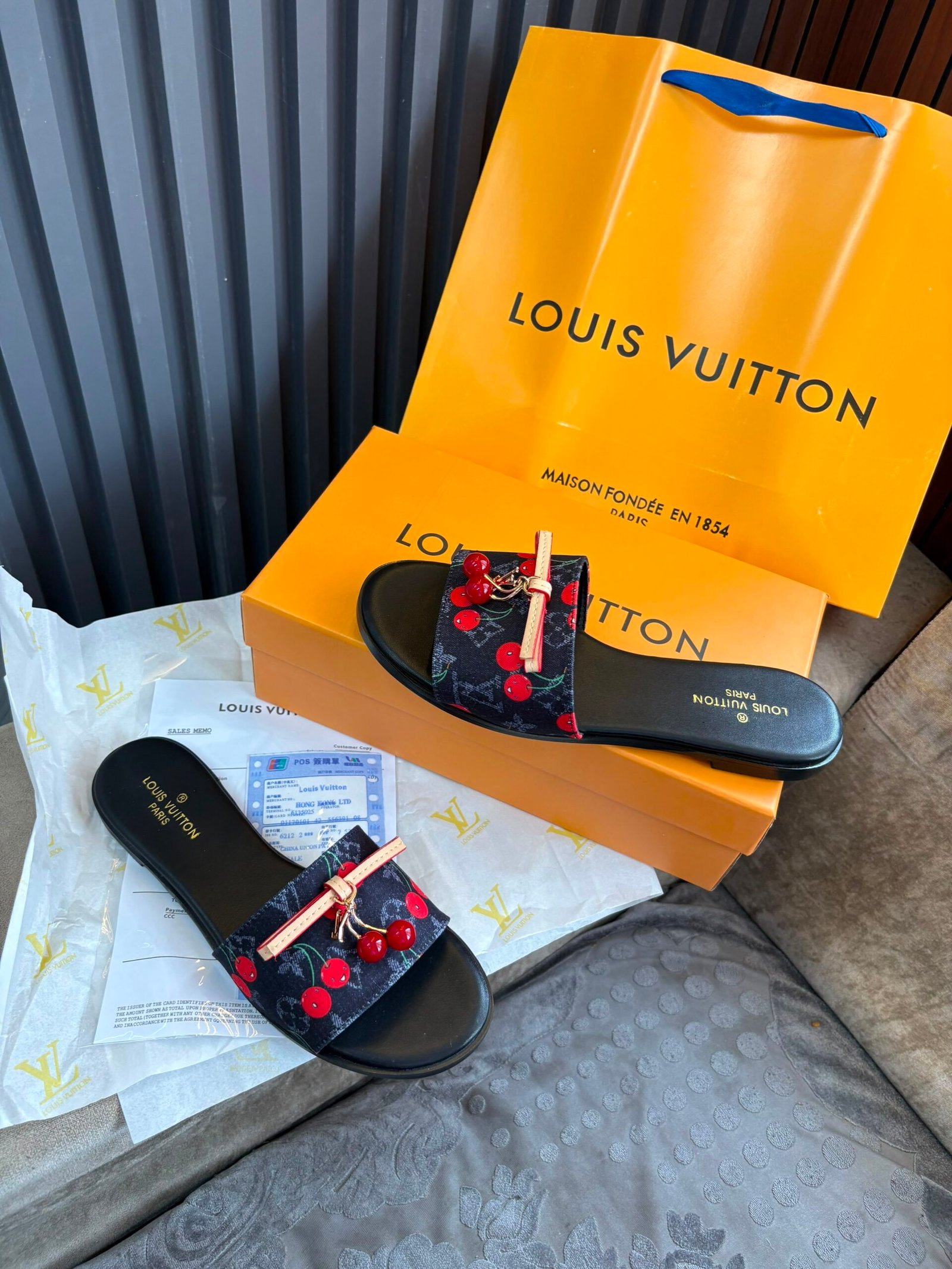 Buy LV x Murakami Lily Flat Mules Luxury - Image 3